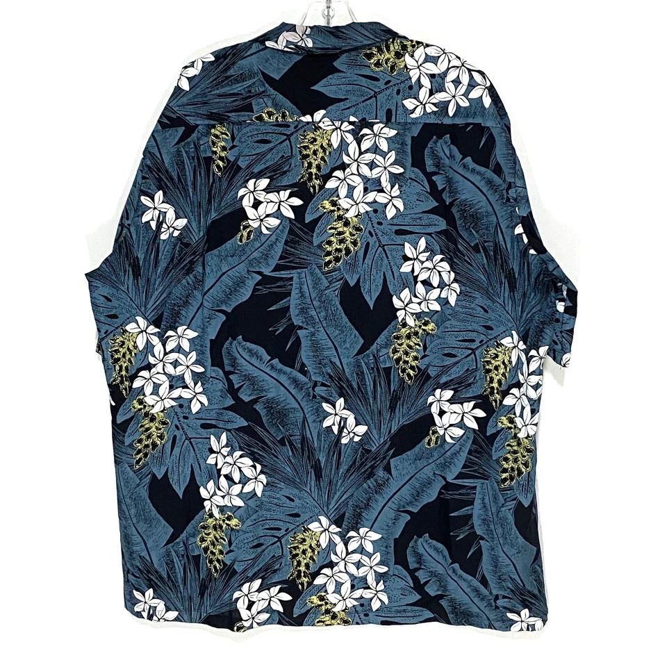 Attitude Clothing Co. Button Shirt Mens 3XL Floral Tropical Vacation Hawaiian  - Image 3 of 4