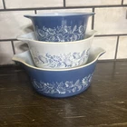 Pyrex Vintage Colonial Mist Collection, Excellent Condition Cottage Core Bake