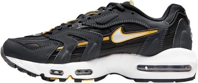 Nike Mens Air Max 96 II 'Batman' Anthracite/University Gold/Black/White, size 9