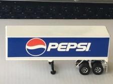 NOS from 2012 Auto World Pepsi Transporter HO Slot Car Trailer Fits Aurora AFX