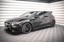 Seitenschweller Flaps passend f&uuml;r Mercedes A35 AMG / AMG-Line Aero Pack W177 sch