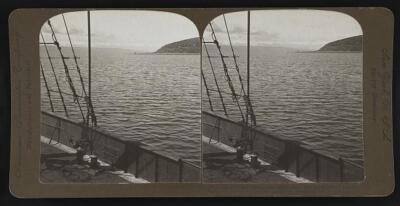 On Lake Titicaca among the Andes Mts. two miles above sea level Bo Old Photo
