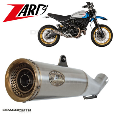 SCRAMBLER 800 DESERT SLED DUCATI 2021 2022 ZARD Auspuff ZUMA RC ZDU798S10SBR