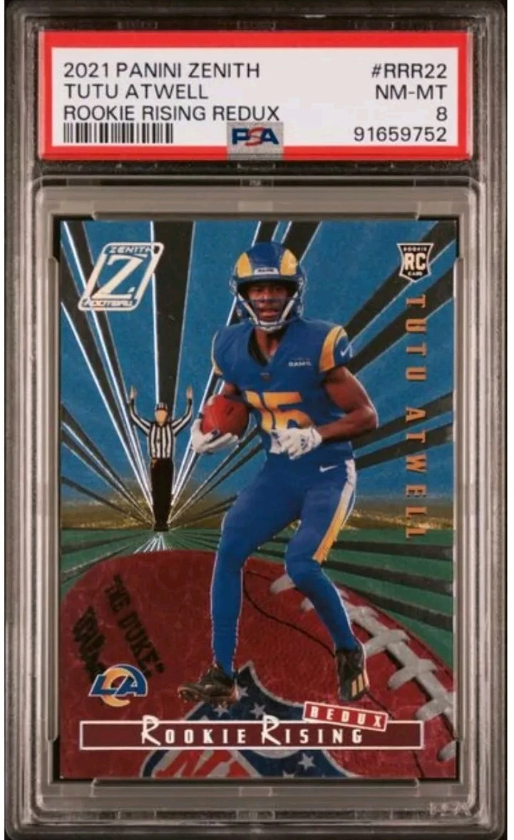 Tutu Atwell Panini Zenith Rookie Rising Redux #RRR22 Base