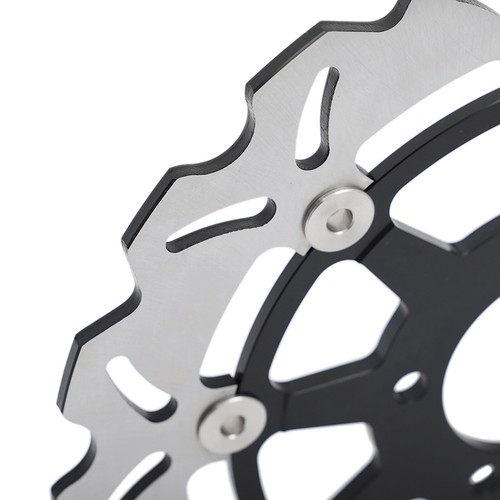 for Suzuki Front Rear Brake Rotors Discs Pads GSX-R 750 2004-2005 GSXR 1000 2004 - Picture 8 of 12