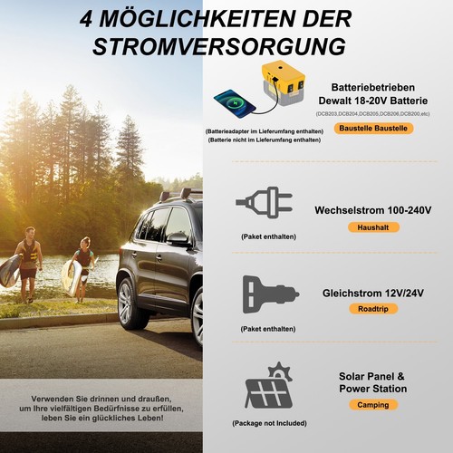27L Kompressor Kühlbox Auto Kühlschrank 12/24V 230V für Outdoor Lkw Boot Camping - Bild 9 von 14