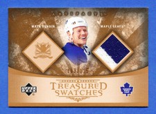 2005 UPPER DECK HOCKEY MATS SUNDIN maple leafs TREASURED SWATCHES copper /125