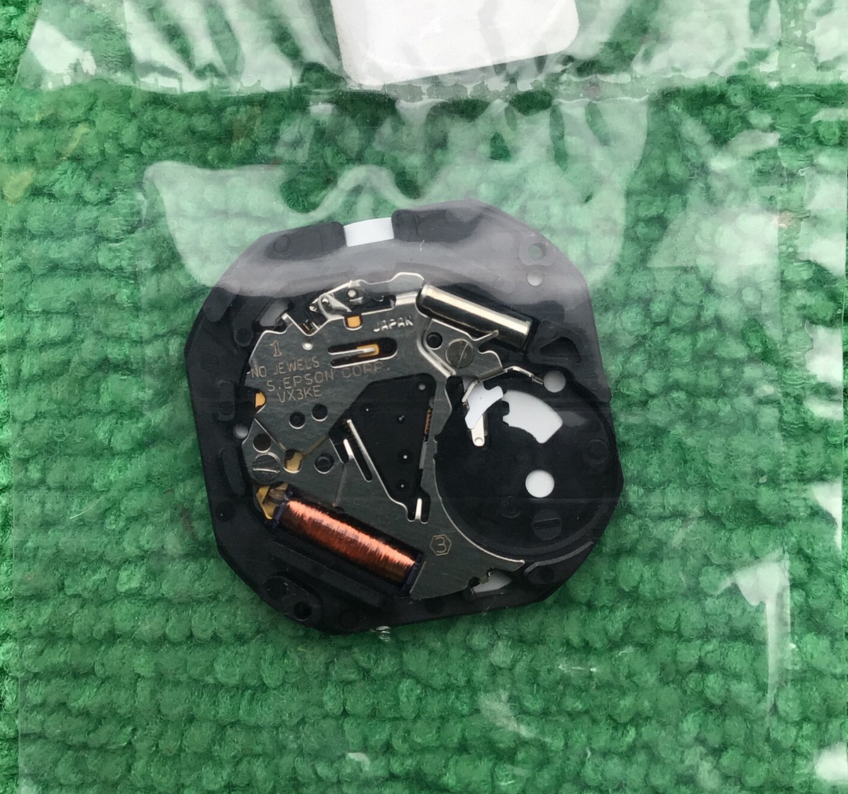 SEIKO VX3K Replacement Watch Movement With Date And Stem NOS | eBay