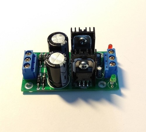 AC/DC High Quality +/-15V 1A Dual Voltage Regulator 7815 and 7915  - Picture 1 of 7