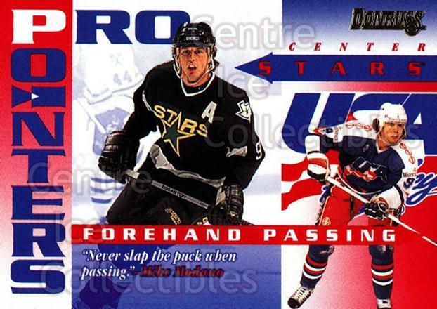 1995-96 Donruss Pro Pointers #8 Mike Modano