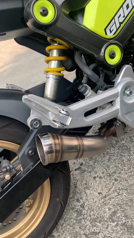 0507B： BB EXHAUST SYSTEM HONDA GROM MSX Complete Exhaust System Motorcycle Slip On For Honda Grom