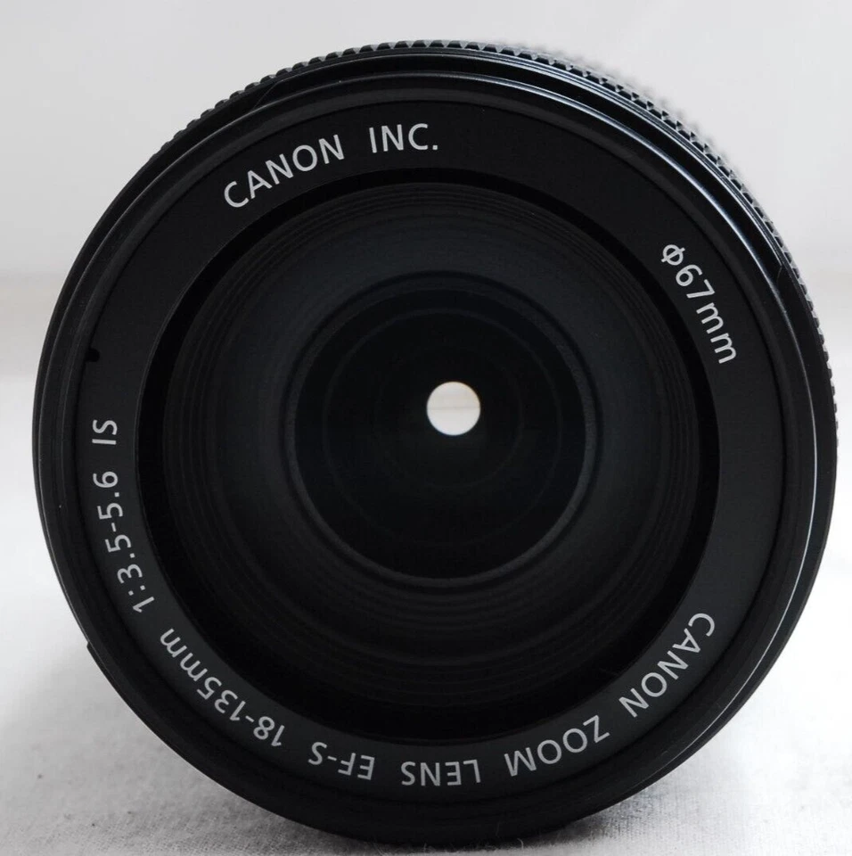 Lente zoom macro Canon EF-S 18-135 mm f/3,5-5,6 IS para Canon EF-S de Japón - Imagen 2 de 4