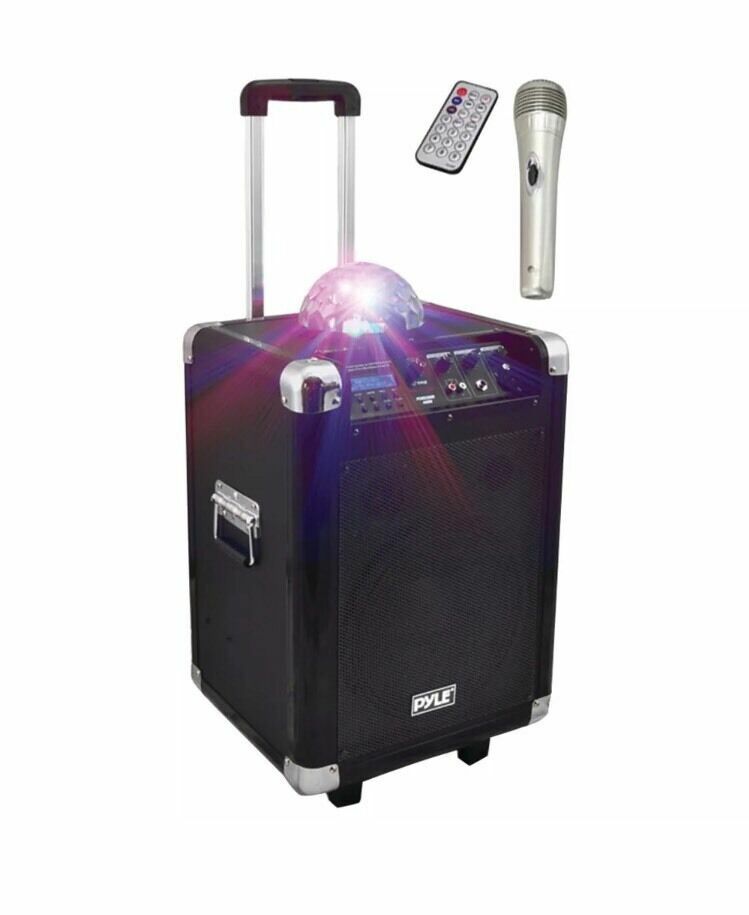 Pyle Pro Disco Jam 400-watt Bluetooth Portable Speaker Syste