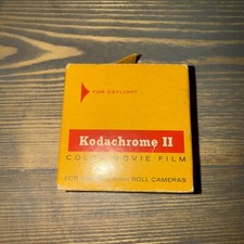Kodachrome II Movie Film For Double 8mm 25ft Roll Kodak Vintage 7/1966 Sealed