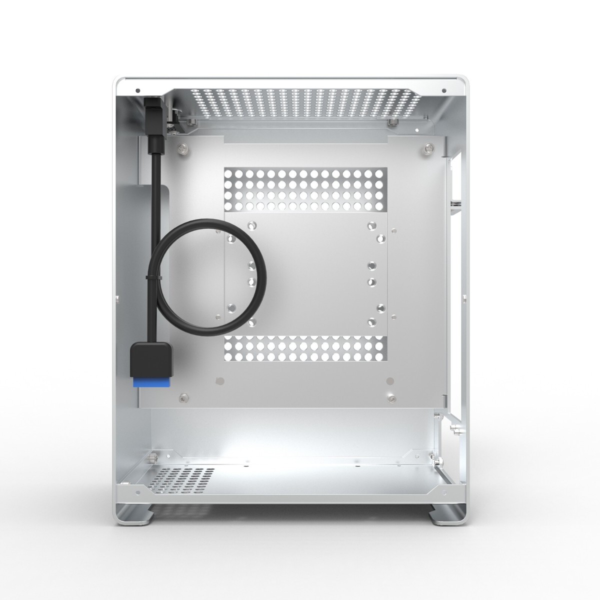 ZZAW A1P ITX Computer Case Aluminum Alloy Mini Small Chassis Air