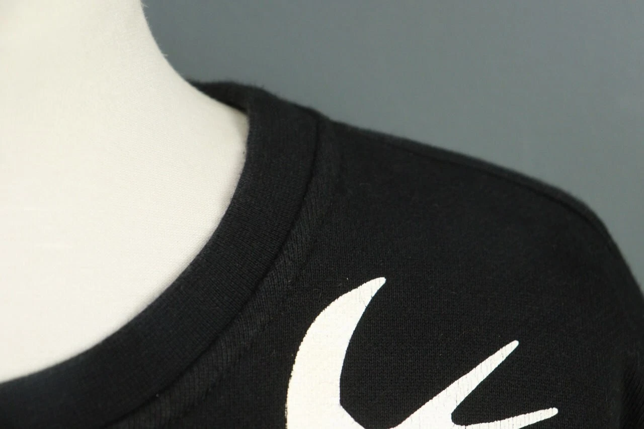 ALEXANDER MCQUEEN Abito ALEXANDER MCCHEEN Black Birds stampato a maniche lunghe lunghezza ginocchio look a strati S