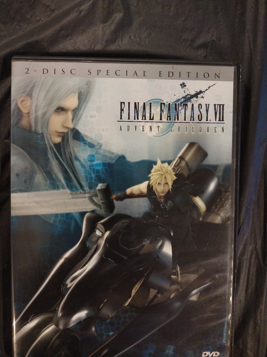 FAINAL FANTASY .Ⅶ ADVENT CHILDREN DVD Final Fantasy VII: Advent Children (DVD) - Walmart.com
