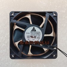1 pcs DELTA Fan TD12038EC AC220V 3W 12038 12CM 2 WIRE COOLING FAN