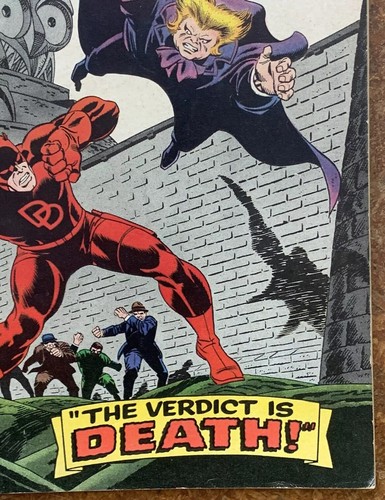 Cómics de Marvel Daredevil #20 de septiembre de 1966 Early John Romita ~ The Owl - Imagen 13 de 17