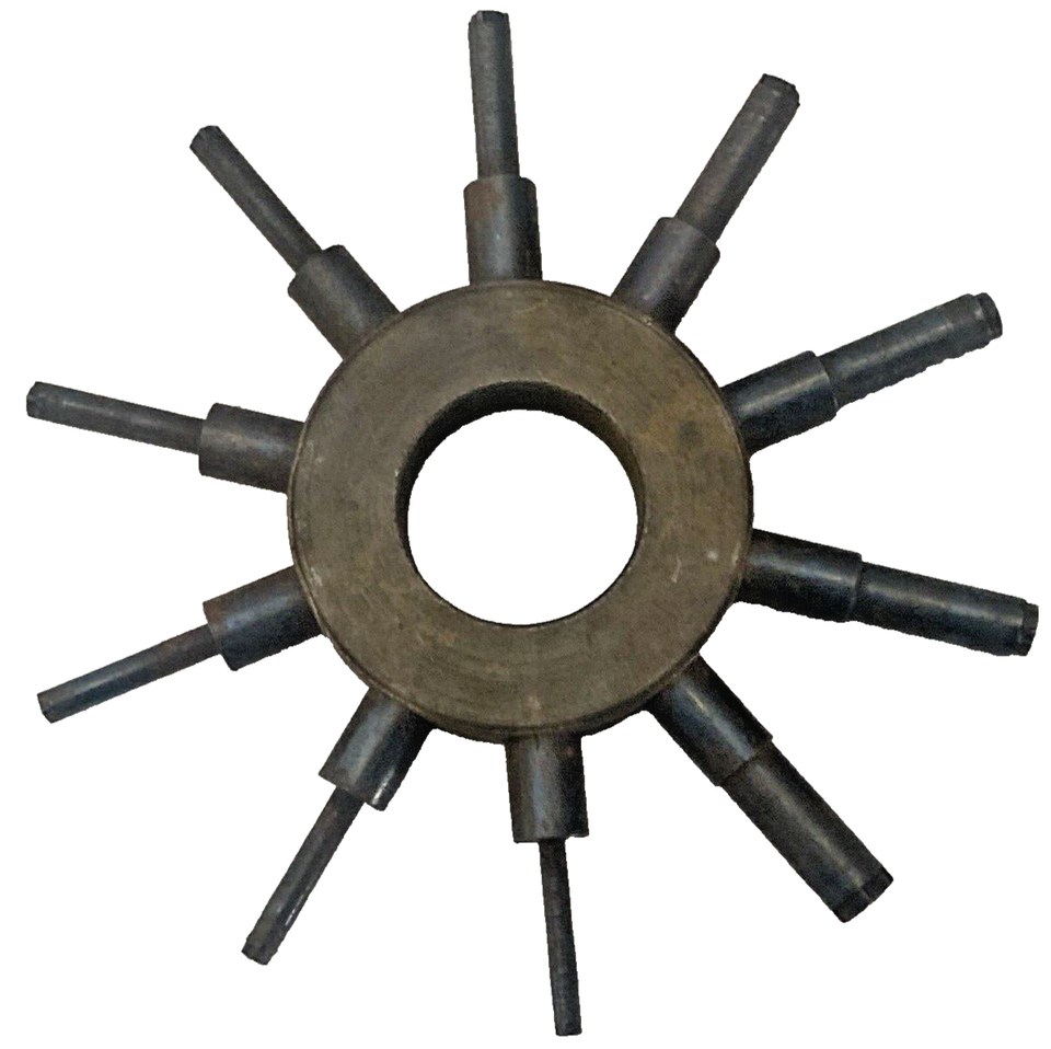 Vintage Watchmaker Tool 10 Prong Sleeve Wrench eBay