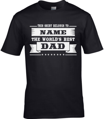 lightweight reader morphine Dad Mens Personalised T-Shirt Gift Idea Father Father's Day Relative  Grandad | eBay