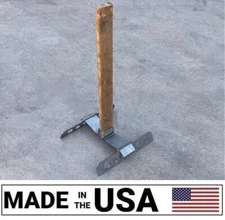 [SR] Modular / Collapsible Steel Shooting Target Stand Pedestal Kit for 2x4 USA