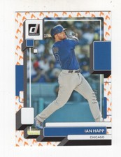 2022 PANINI DONRUSS BASEBALL ON FIRE IAN HAPP CHICAGO CUBS 48/75
