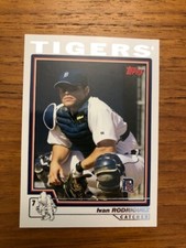 2004 Topps Baseball Card Ivan Rodriguez #500 NRMT