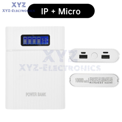 4*18650 Battery Holder DIY Mobile Power Bank Case Digital Display Charging Shell