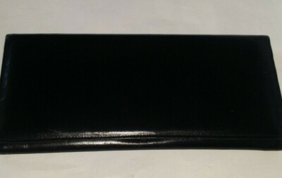 Damen Clutch Handtasche Damenhandtasche wahrscheinlich Leder schwarz elegant