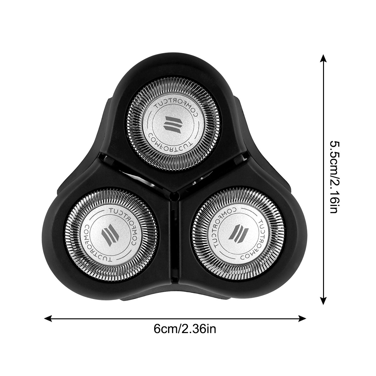 Têtes De Rasoir De Remplacement Pour Norelco RQ11, 1150X, 1160X - Lot Neuf