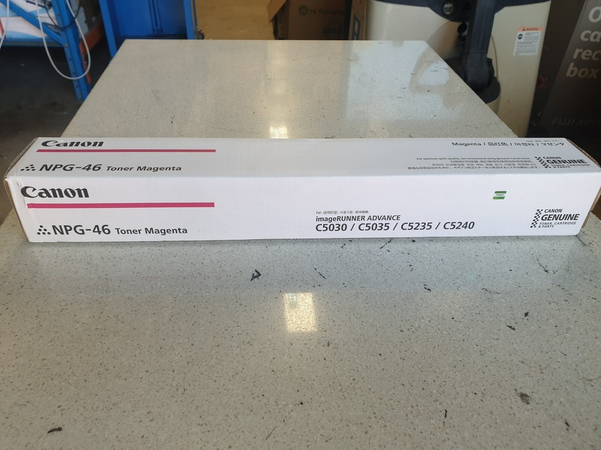 Genuine Canon NPG-46 Magenta Toner TG46 GPR31 iR ADVANCE C5030 