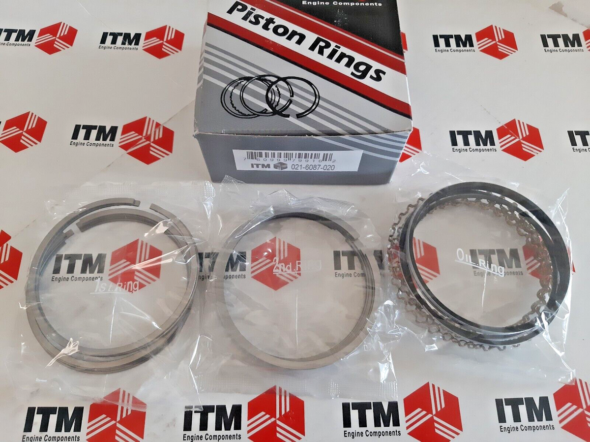【zigensan】 Piston Ring Set +.020 Oversize fits Datsun 280ZX & 280ZX