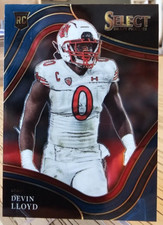 2022 Panini Select Draft Picks #199 Devin Lloyd Field Level Jacksonville Jaguars