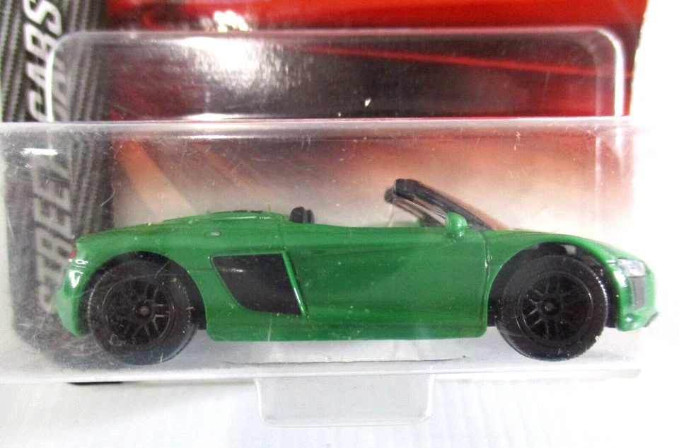 Majorette Street Cars Green Convertible Die Cast 1:58 2018 Thailand Brand New - Image 2 of 4