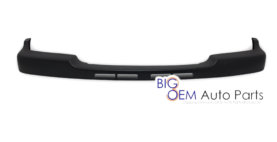 2001 - 2003 Chevrolet Silverado 2500 3500 tampa de para-choque dianteiro preta fabricante de equipamento original 15746399 - Imagem 2 de 4