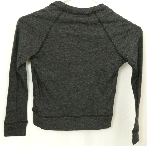 NEW Chicago White Sox Cubs Soft Gray LS Shirt Sweatshirt Girl's Small 7/8 S - Picture 3 of 9