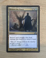 MTG  2013 Magic the Gathering Restore the Peace Dragon's Maze Kev Walker