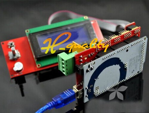 3D printer kit RAMPS 1.4 + Mega 2560 + 5pcs A4988 + LCD 2004 RepRap Prusa i3 HSG - Afbeelding 3 van 6