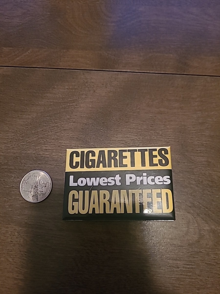 Nice Vintage Sheetz Convenience Store Cigarettes Lowest Priced  Rectangular