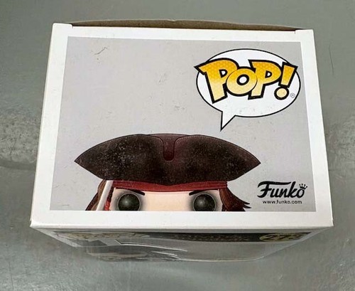 Funko Pop 273 Gold Jack Sparrow Pirates Of The Caribbean Hot Topic Exclusive - Picture 5 of 6
