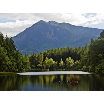 Gillman Glencoe Lochan Highland Schottland Foto riesiges Wandbild Poster Druck