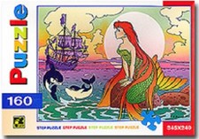 The Mermaid Fairy Tale 160 Piece Puzzle Step Imported NEW