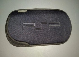 Genuine OEM Sony PSP PlayStation Portable Black Soft Padded Case / Sleeve