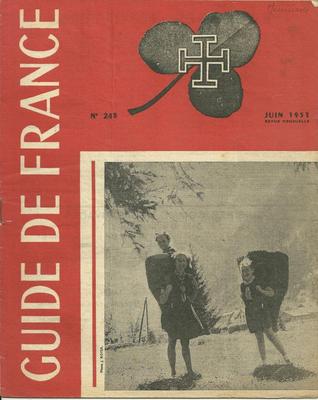 SCOUTISME / REVUE GUIDE DE FRANCE NR. 248 - JUNI 1951: LE SOUS-SOL