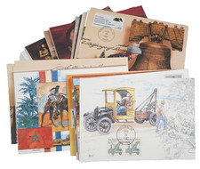 US 1987-1988 COLLECTION OF 125 MAXIMUM CARDS FIRST DAY COVERS