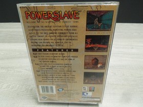 Authentic PowerSlave 1996 Sega Saturn CIB Complete Video Game w/ REG CARD