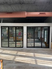 12x16 Walk-In Combo Refrigerator/Freezer w/ Glass Doors Shelving -