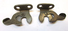 Pair Primitive Old 1910's Cabinet Door Antique Hook Latches — photo 3