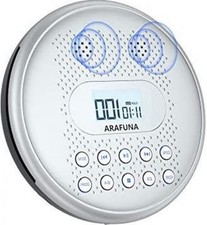 Portable Rechargeable Car Walkman ASP CD Player - Dual Stereo Speakers CD5189W 